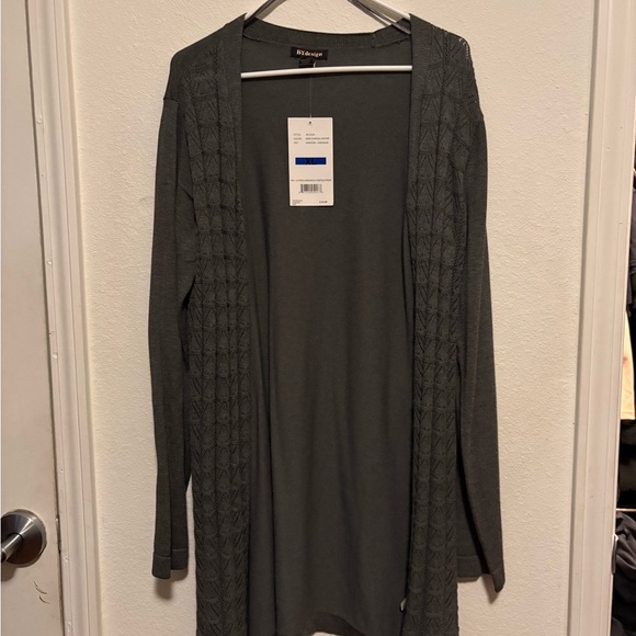 Elegant Gray Cardigan by Alfani - Picture 1 of 2